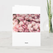 Rose Der Valentinstag Feiertagskarte (Rückseite)