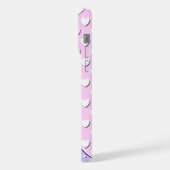 Rose der verzauberten Farben, Lavendel, benutzerde iPhone Hülle (Linke Seite)