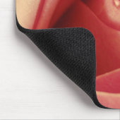 Rose der Vintagen rosa Liebe Mousepad (Ecke)