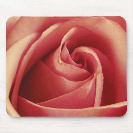 Rose der Vintagen rosa Liebe Mousepad (Vorne)