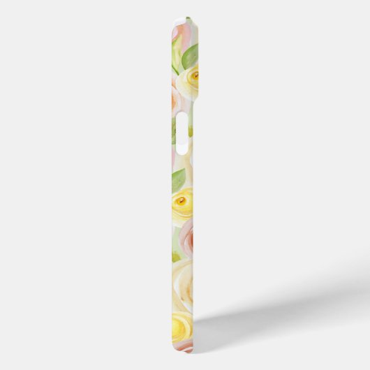 Rose der Wasserfarbe Gemustert Case-Mate iPhone Hülle (Rückseite / Rechts)