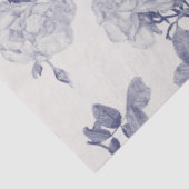 Rose der Wasserfarben Navy & Taupe Seidenpapier (Ausschnitt)