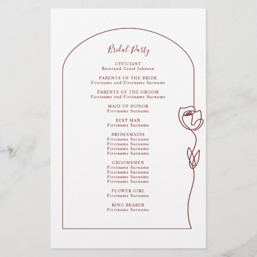 Rose der Weichteile - Zeremonie (Rückseite)