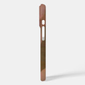 Rose der Wüste - Warme Abstrakte Geometrie Case-Mate iPhone Hülle (Rückseite / Links)