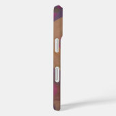 Rose der Wüste - Warme Abstrakte Geometrie Case-Mate iPhone Hülle (Rückseite / Rechts)