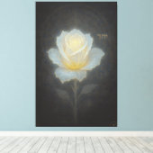 Rose der Zeugensammlung: "Die Wahrheit verschleier Leinwanddruck (Insitu (Holzboden))