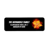 Rose des blühenden Feuers (Vorne)