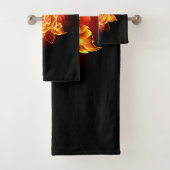 Rose des blühenden Feuers Badhandtuch Set (Insitu)