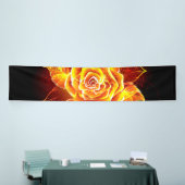 Rose des blühenden Feuers Banner (Messeveranstaltung)