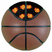 Rose des blühenden Feuers Basketball (Rechts)