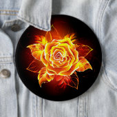 Rose des blühenden Feuers Button (Beispiel)