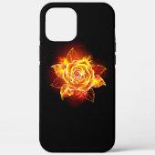 Rose des blühenden Feuers Case-Mate iPhone Hülle (Rückseite)
