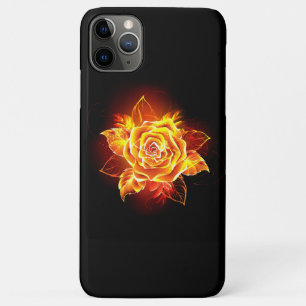 Rose des blühenden Feuers Case-Mate iPhone Hülle