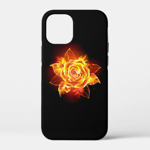 Rose des blühenden Feuers Case-Mate iPhone Hülle