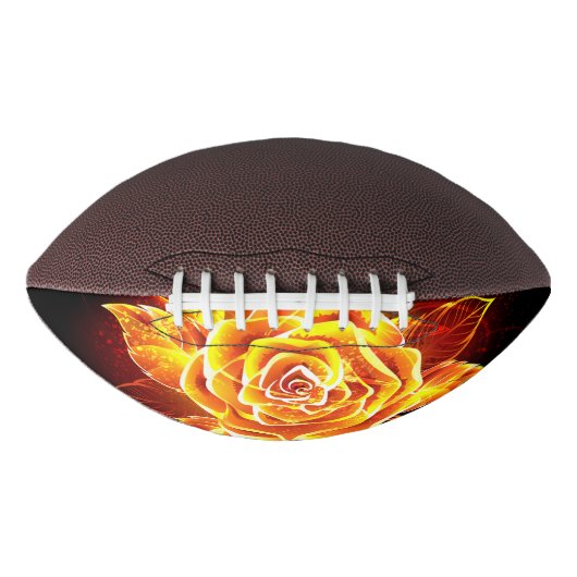 Rose des blühenden Feuers Football (Vorderseite)