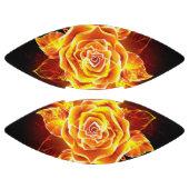 Rose des blühenden Feuers Football (Paneele)