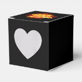 Rose des blühenden Feuers Geschenkschachtel (Vorderseite)