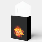 Rose des blühenden Feuers Geschenkschachtel (Geöffnet)