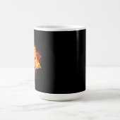 Rose des blühenden Feuers Kaffeetasse (Mittel)