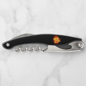 Rose des blühenden Feuers Kellnermesser (Rückseite)