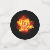 Rose des blühenden Feuers Konfetti (Klein Vorderseite)