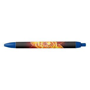 Rose des blühenden Feuers Kugelschreiber