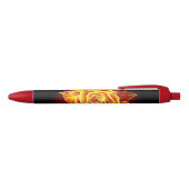 Rose des blühenden Feuers Kugelschreiber (Oberseite)