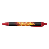 Rose des blühenden Feuers Kugelschreiber (Unterseite)