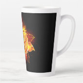 Rose des blühenden Feuers Milchtasse (Rechts)