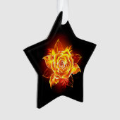 Rose des blühenden Feuers Ornament (Vorderseite)