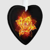Rose des blühenden Feuers Ornament (Vorderseite)
