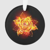 Rose des blühenden Feuers Ornament (Vorderseite)
