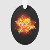Rose des blühenden Feuers Ornament (Vorderseite)