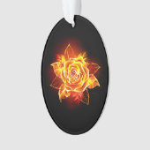 Rose des blühenden Feuers Ornament (Vorderseite)