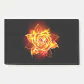Rose des blühenden Feuers Post-it Klebezettel (Vorderseite)