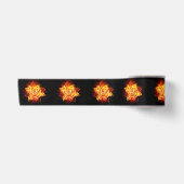 Rose des blühenden Feuers Satinband (Vorderseite)
