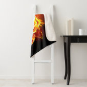 Rose des blühenden Feuers Sherpadecke (Beispiel)