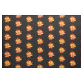 Rose des blühenden Feuers Stoff (Fat Quarter (45,7 x 55,9 cm))