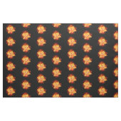 Rose des blühenden Feuers Stoff (Fat Quarter (45,7 x 55,9 cm))