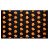 Rose des blühenden Feuers Stoff (Fat Quarter (45,7 x 55,9 cm))