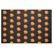 Rose des blühenden Feuers Stoff (Fat Quarter (45,7 x 55,9 cm))
