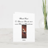 Rose des Blutes - Notecard Karte (Rückseite)