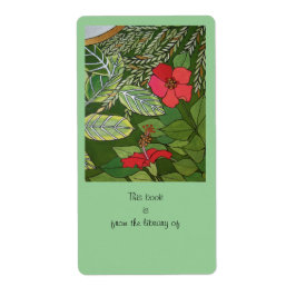 Rose des Buchschilds von Sharon Dschungel