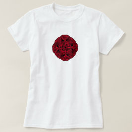 Rose des Eulen-T - Shirt - Frauen