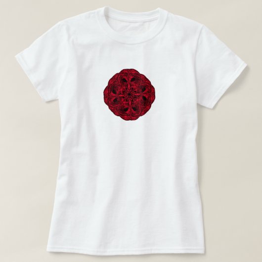 Rose des Eulen-T - Shirt - Frauen (Design vorne)
