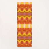 Rose des Friedens Ikat 3 Yogamatte (Vorderseite)