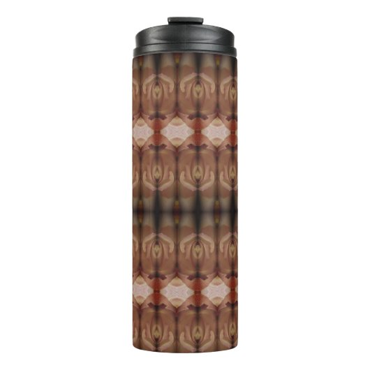 Rose des Friedens Ikat 6 Thermosbecher (Vorderseite)