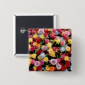 Rose des Gefühls Button (Vorne & Hinten)