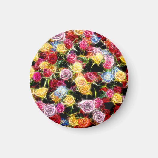 Rose des Gefühls Magnet (Vorne)