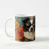 Rose des Herzens - Valentinstag Kaffeetasse (Links)